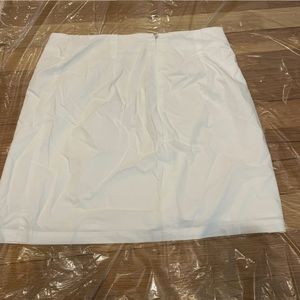Lola White Mini Skirt